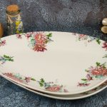 Chrysanthemum Oval Serving Platters