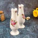 Mini Roses Tulip Vase (Set of 2)