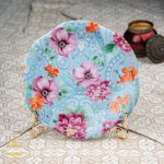 French Floral Lace Wall Decor/ Serving Plate Each