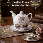 English Roses Tea for One Set