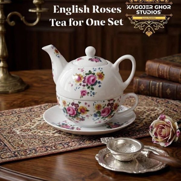 English Roses Tea for One Set