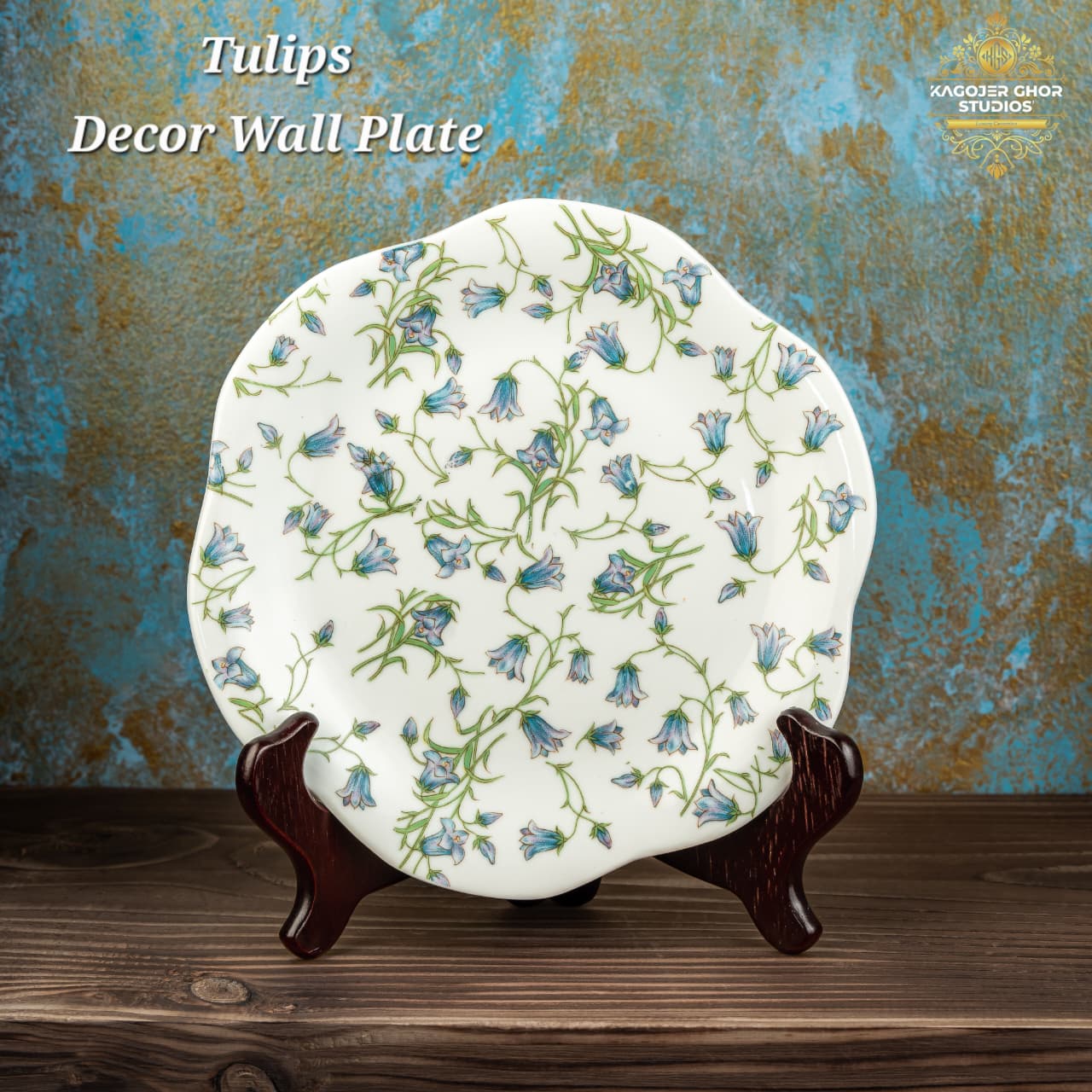 WhatsApp Image 2026-09-14 at 1.11.15 PM (2) Tulips Decor Wall Plate - Image 1
