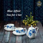 Blue Affair Tea for 2 Set