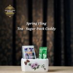 Spring Fling  Tea - Sugar Pack Caddy (Each)