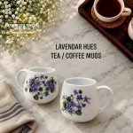 Lavendar Hues Tea / Coffee Mugs (Each)