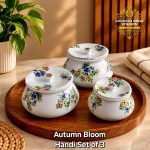 Autumn Bloom Handi Set of 3 (Large, Medium and Small)