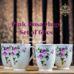Pink Rosa Mugs (Each)