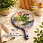 Blooming Lotus Handcrafted Serving Platter