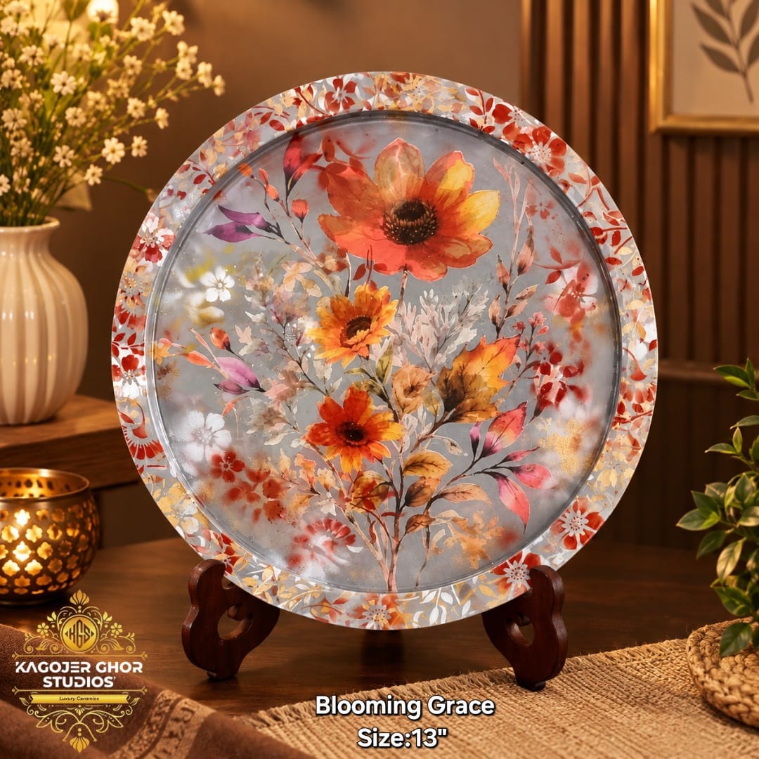 WhatsApp Image 2026-10-04 at 12.08.09 PM Tea Time Handcrafted Wooden Serving Board / Platter - Image 1