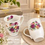 Vintage Royal Roses Mugs (Each)