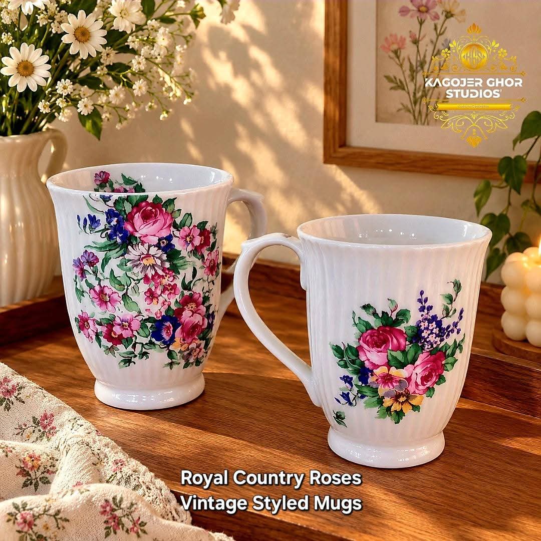 WhatsApp Image 2026-10-12 at 3.14.07 PM Royal Country Roses Vintage Styled Mugs (Each) - Image 1